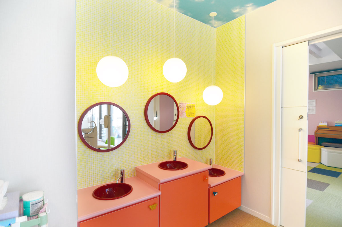 キッズ専用歯みがき台